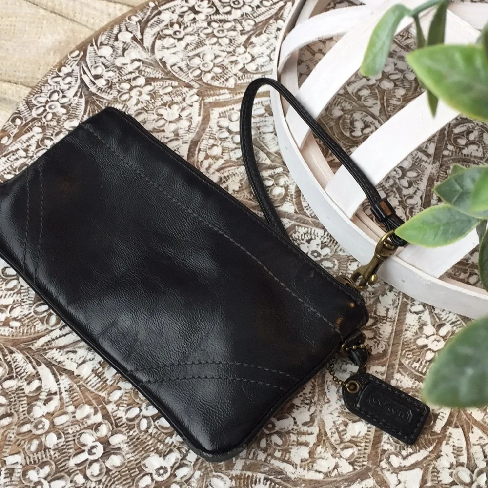 Coach patent leather